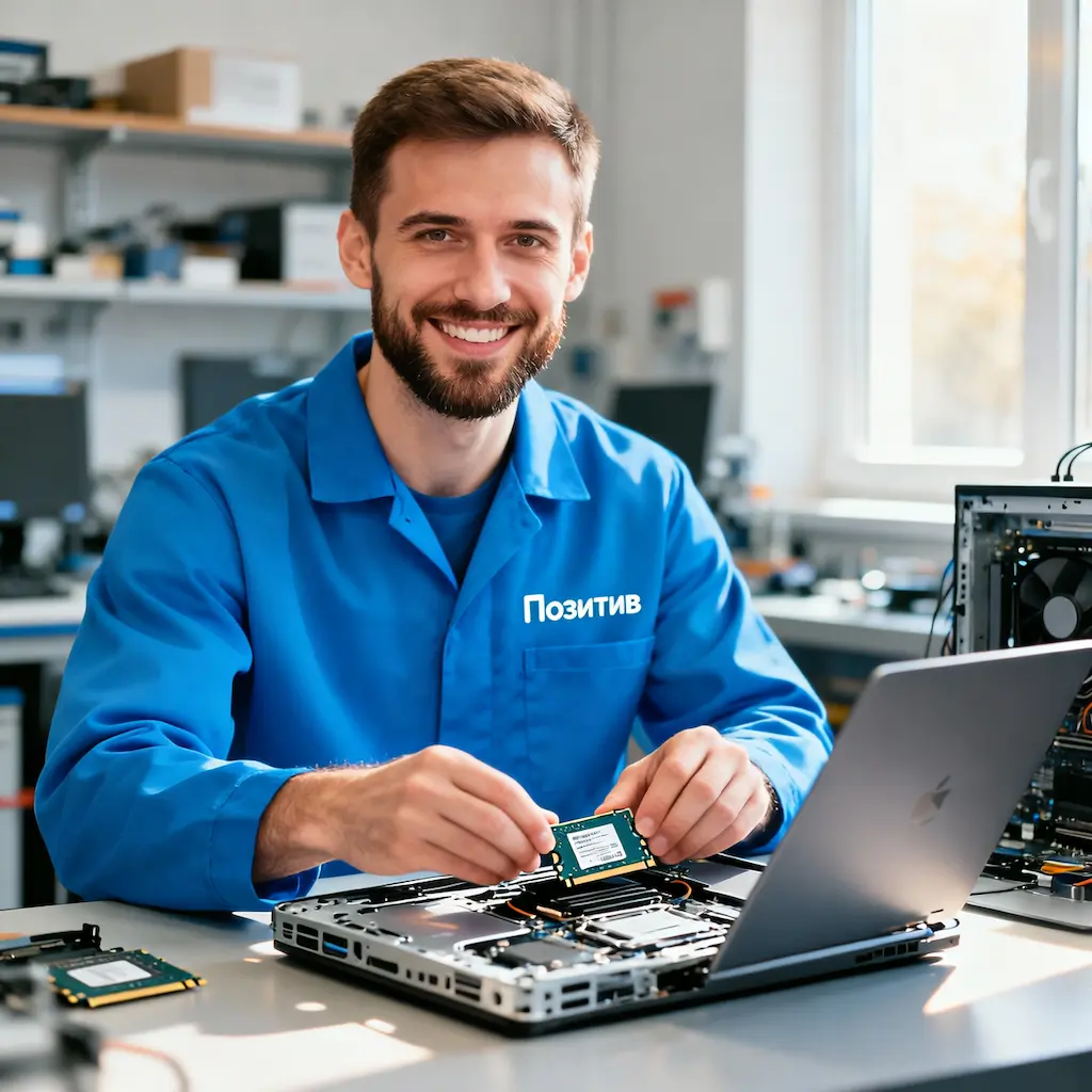 заменить HDD на SSD на ноутбуке в Липецке