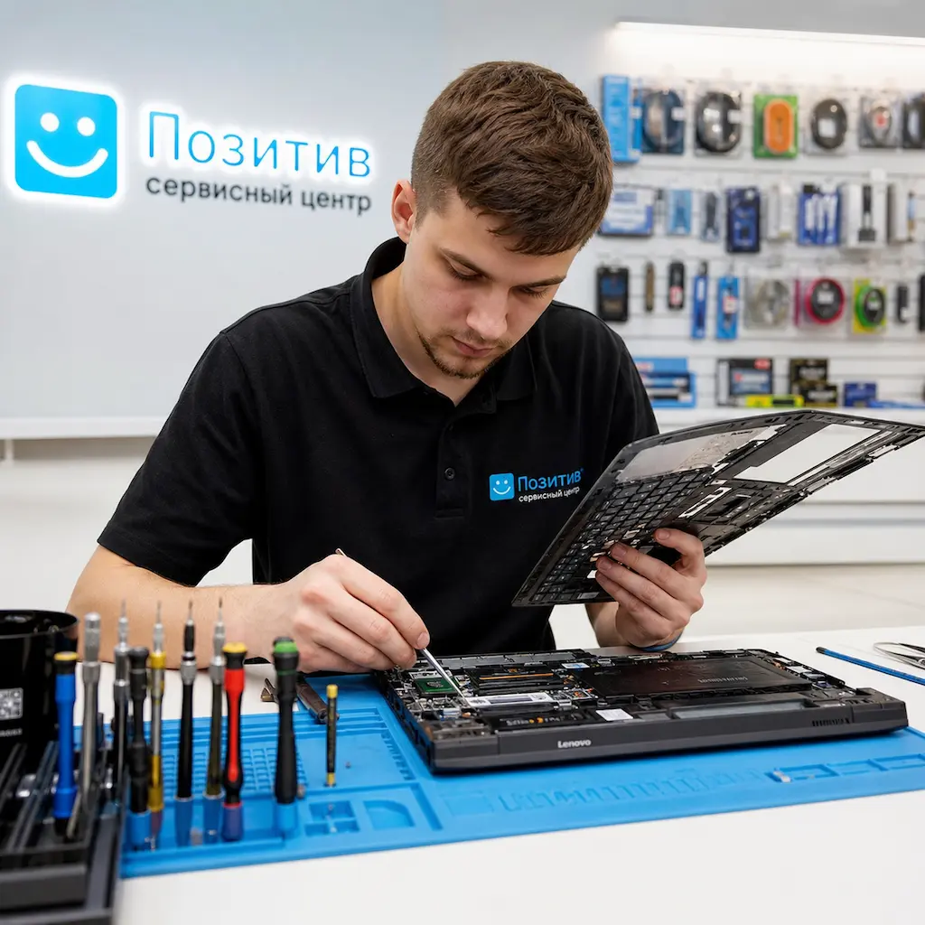 заменить клавиатуру на ноутбуке Lenovo в Липецке