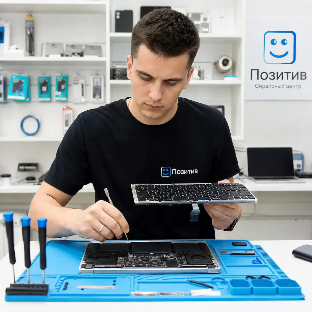 заменить клавиатуру на Apple Macbook в Липецке