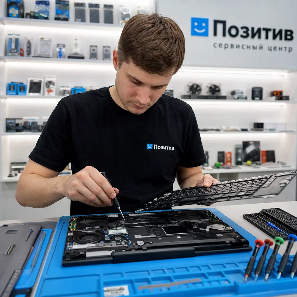 заменить клавиатуру на ноутбуке Samsung в Липецке