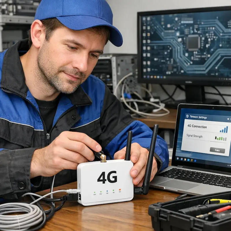 Настройка 4G модема в Липецке