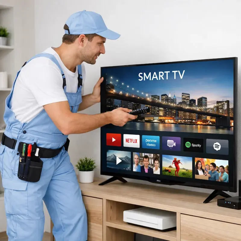 Как вызвать мастера для настройки Smart TV в Липецке