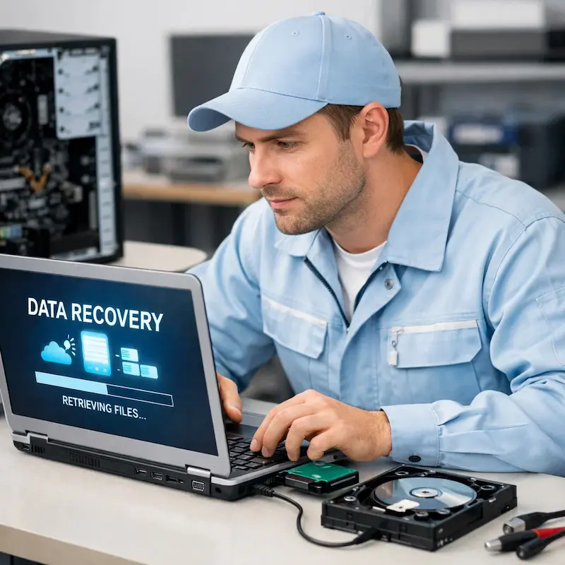 Восстановление данных и файлов в Липецке