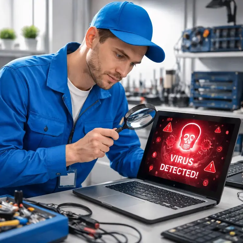 Поиск компьютерных вирусов в Липецке